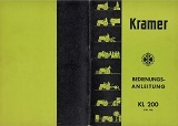 Bedienugsanleitung Kramer KL200